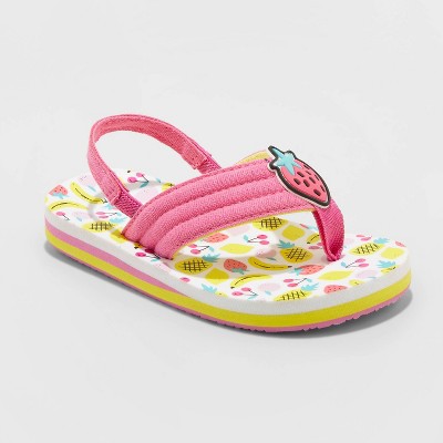 baby girl flip flops