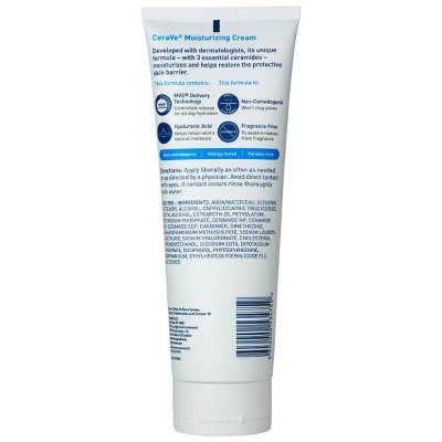 CeraVe Moisturizing Face &#38; Body Cream for Normal to Dry Skin - 8 fl oz_1