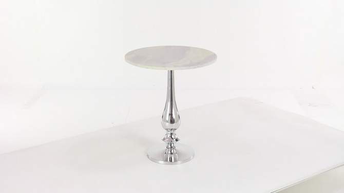 Traditional Accent Table White - Olivia &#38; May, 2 of 21, play video