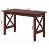 Atlantic Furniture Lexi Writing Desk Walnut - image 2 of 4