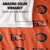 East Central University Logo Pattern Silky Touch Blanket White 50x60 - 4 of 4