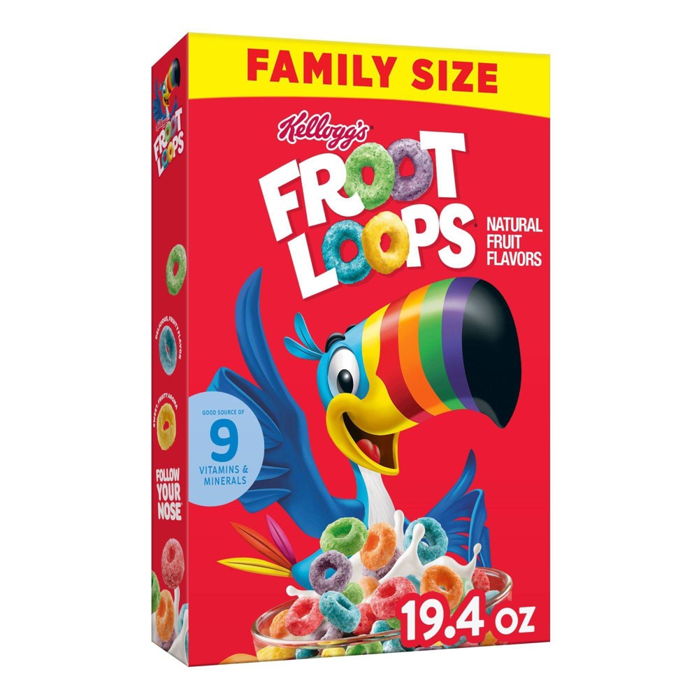 UPC 038000181719 product image for Froot Loops Breakfast Cereal - 19.4oz - Kellogg's | upcitemdb.com