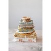 Storied Home Hand-Woven Water Hyacinth Trivet and 4" Round Coasters, Set of 4 Coasters - 4 of 4