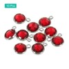 Unique Bargains DIY Craft Jewelry Making Necklace Crystal Birthstone Pendant 10 Pcs - 3 of 4