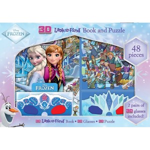 Disney Frozen: 3D Look and Find Book and Puzzle - by  Pi Kids (Hardcover) - 1 of 1