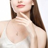 Birthday Gifts for Women, Heart Rose Necklaces, for Mom, Girlfriend, Wife. - 2 of 4