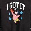 Boys' - SpongeBob SquarePants - Ready For Baseball Graphic Long Sleeve Fleece Sweatshirt - 2 of 4