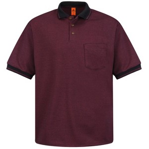 Red Kap Men's Short Sleeve Performance Knit Twill Polo - 1 of 2