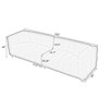 SKRAN Teddy Plush Sofa,Includes Two Throw Pillows and Heavy-Duty Hardware Foot Support  for Living Room,Bedroom - 3 of 4