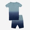 Leveret Kids Two Piece Cotton Tie Dye Short Pajamas - 4 of 4