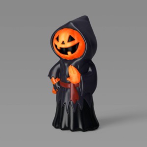 18" Blow Mold Lewis Ghoul Halloween Decorative Prop Black - Hyde and EEK! Boutique™ - 1 of 3