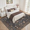 MontVoo Vintage Floral Washable Rug - 2 of 4
