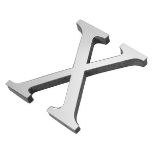 Unique Bargains Home Decoration Self-Adhesive 3D Acrylic Alphabet Mirror Wall Stickers - 1 of 3