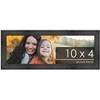 PosterPalooza | Panoramic Contemporary Black Picture Frame - UV Acrylic, Foam Board Backing, Hanging Hardware - 2 of 4