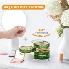 HTUTWOO 4-Layers Rotatable Jewelry Organizer Storage Box, Clear Jewelry Holder Case for Ring Earring Necklaces Bracelets Makeup Hair Accessories - 4 of 4