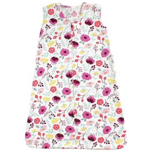 Touched By Nature Baby Girl Organic Cotton Sleeveless Wearable Sleeping ...