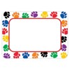 Teacher Created Resources Colorful Paw Prints Name Tags, 36 Per Pack, 6 ...