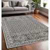 HomeRoots 5' X 8' Ivory Taupe And Gray Abstract Stain Resistant Area Rug - 2 of 3