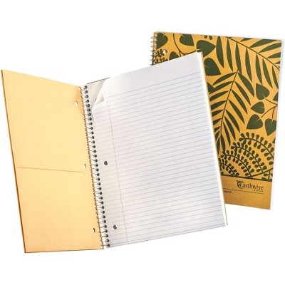 Oxford Earthwise Recycled 1-Subject Notebook 9 40103R