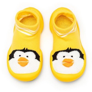 Komuello Baby  Boy/Girl First Walk Sock Shoes Penguin - 1 of 4