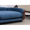 Kumasinova Elevated Dog Bed with Solid Wood Legs,Dog Beds with Velvet Cushion,Pet Bed for Small/Medium/Large Dogs & Cats,Modern Dog Furniture - 3 of 4