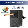 Deli Manual Pencil Sharpener - Auto-in Hand Crank with Adjustable Point for Colored Pencils, Kids, Students, Classroom, Home and Office - 2 of 4