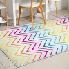 Well Woven Crayola Zig Zag Multicolor Area Rug - 2 of 4