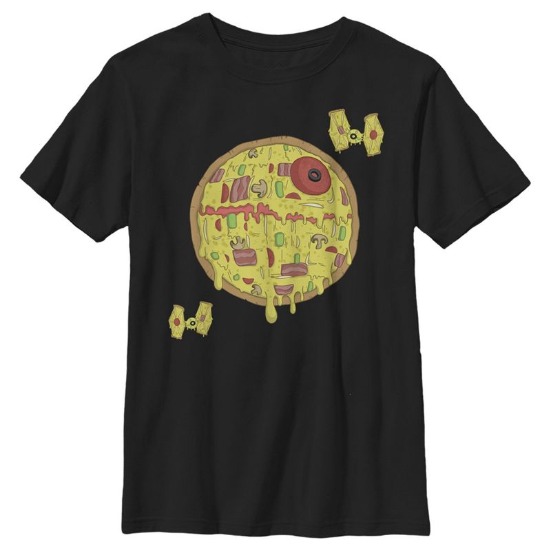 Boy's Star Wars: A New Hope Pizza Empire T-Shirt, 1 of 6