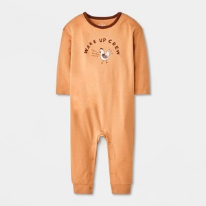 Baby Long Sleeve Romper - Cat & Jack™ - 1 of 4