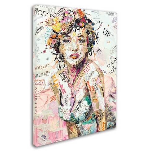 Trademark Fine Art -ines Kouidis 'glam & Glory' Canvas Art - 24''x32 ...