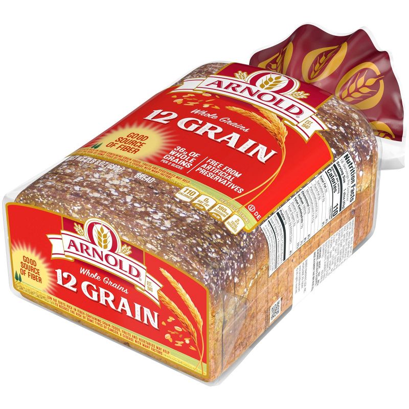 Arnold 12 Grain Bread - 24oz, 3 of 8