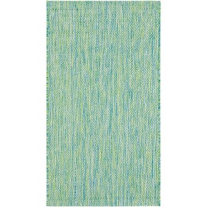 Courtyard CY8521 UV & Stain Resistant Non-Shedding Power Loomed Indoor/Outdoor Rugs - Safavieh - 1 of 4