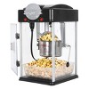 INFURNIC Popcorn Poppers Tabletop Popcorn Maker with 6 Oz Stainless Steel Kettle Scoop and Measuring Tool, Black, 10.43"*11.02"*16.54" - 4 of 4