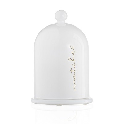 Waterdale Collection - Glass Cloche Match Holder