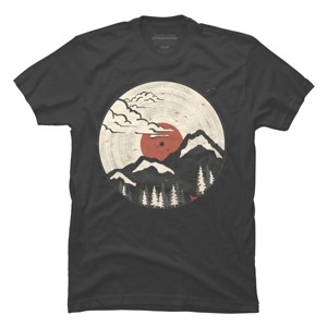 Men's Design By Humans MTN LP... By NDTank T-Shirt - 1 of 4