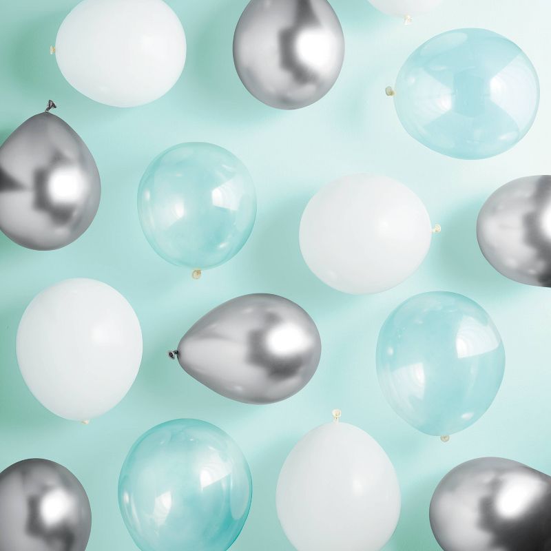 20ct Silver Chrome Balloons - Spritz&#8482;, 2 of 5