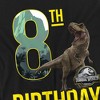 Boys' Short Sleeve Jurassic World 8th Birthday Trex T-Shirt - 3 of 4
