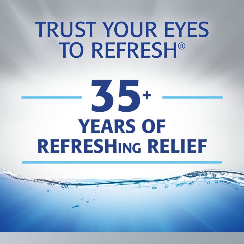 Refresh Optive Advanced Preservative Free Lubricant Eye Drops - 0.3 fl oz/30ct, 3 of 9
