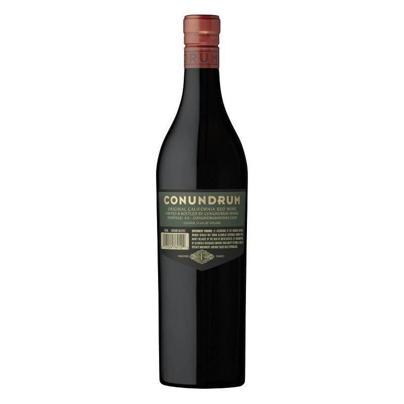 Conundrum Red Blend Wine - 750ml Bottle, 2 of 4