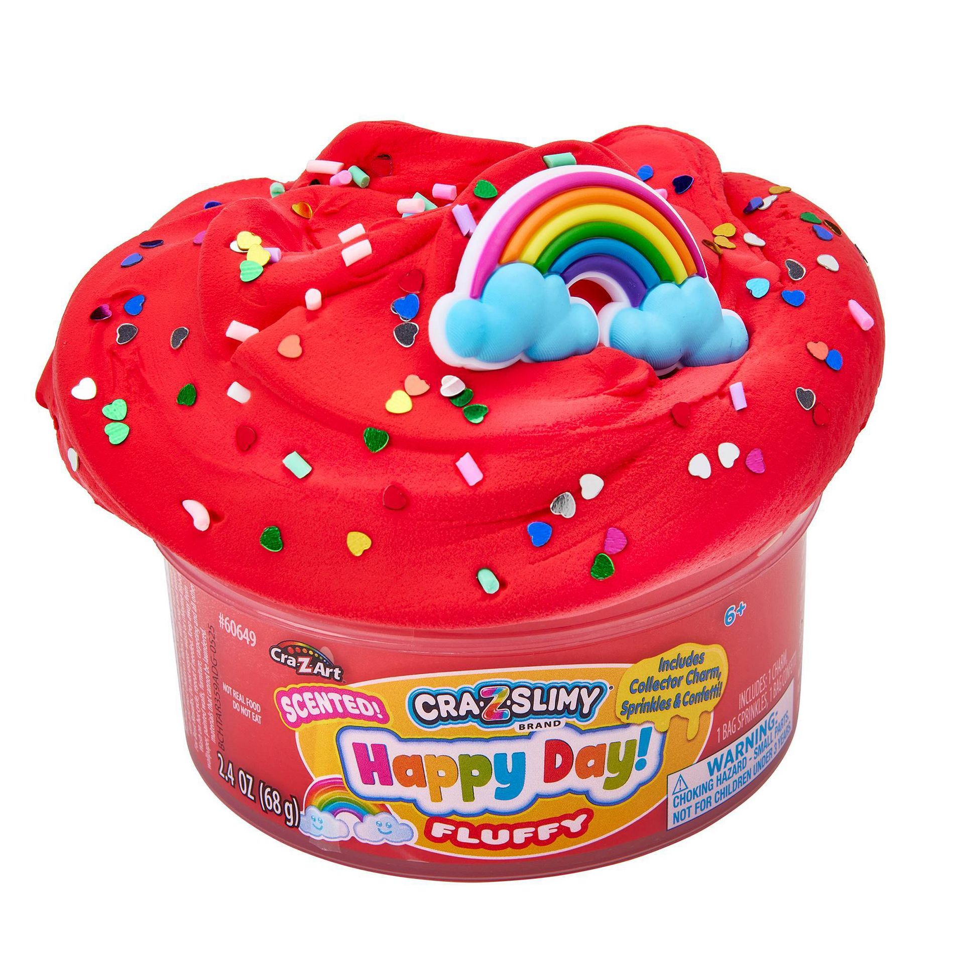 Cra-Z-Slimy Slime Dome Red Happy Day