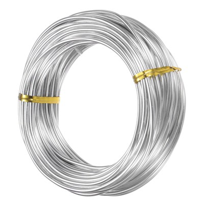 Unique Bargains Aluminum Gardening Branch Bonsai Training Wire 1 Roll