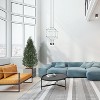 Acekool 4 FT Artificial Topiary Cedar Trees, 2 PCS Artificial Plants UV Rated Fake Plants for Front Porch Decor, Living Room - 4 of 4