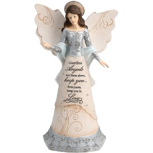 Pavilion Gift Company - Guardian Angel - 9" Angel with Halo - Decorative Objects - 1 of 4