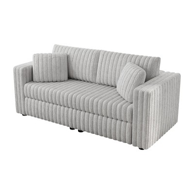 NicBex 75.6 Inch Modern 2-Seater Sofa with 2 Pillows for Living Room,Apartment,Office