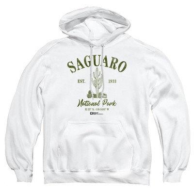 Men's Saguaro National Park Saguaro Cactus Icon Pull-Over Hoodie