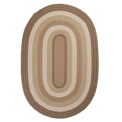 Colonial Mills Brooklyn Polypropylene Braided Rug 2' x 10' Neutral/Natural