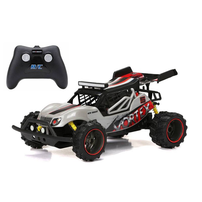 New Bright 1:14 R/C Full Function USB Buggy - Vortex Silver, 1 of 12