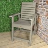 Weatherly Outdoor Counter Arm Chair - highwood - 2 of 3