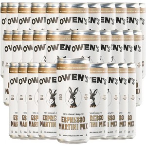 Owen’s Craft Mixers | Espresso Martini | Handcrafted in the USA with Premium Ingredients | Vegan & Gluten-Free Soda Mocktail and Cocktail Mixer - 1 of 4