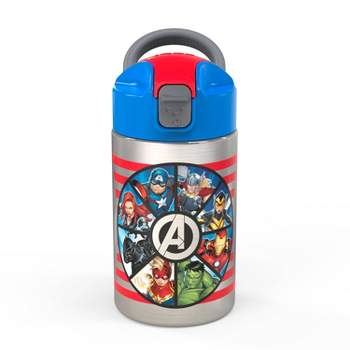 Marvel Avengers 14oz Stainless Steel Double Wall Valiant Bottle - Zak Designs